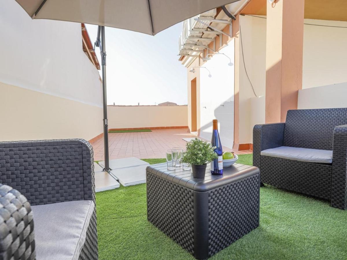 Ferienwohnung Alcala Del Rio! Bajo A Exterior foto
